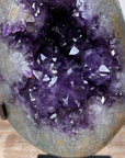 Natural urguuayan Amethyst Geode with Cuarz Shell - MWS1375