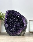 A+ Grade Natural Amethyst Cathedral, Deep Purple Crystals - CBP1184