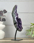 Beautiful Natural Amethyst Crystal Cluster on Stand - MWS3152
