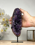 Beautiful Deep Purple Amethyst Crystal Cluster Formation - MWS1905