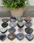 Mixed Minerals Hearts Set - MHLT0313