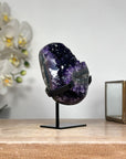 Beautiful Deep Purple Amethyst Crystal Cluster Formation - MWS1805