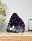 Top Grade Amethyst Crystal Cluster Geode with Deep Purple Points - CBP1148