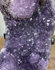 Large Amethyst Cluster with Beautiful Calcite Specimen - MWS1352