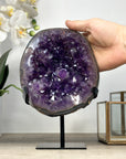 Natural Amethyst Geode with Large Crystal - MWS2300