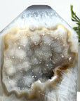 Natual Agate, Quartz & Stone Obelisk Tower - STP0137
