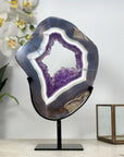 Large Natural Blue Agate & Amethyst Portal - MWS1949