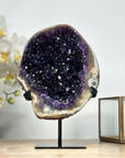 AAA Grade Natural Deep Purple Amethyst & Jasper Crystal - MWS1968