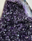 Huge 17 in Tall Natural Amethyst Specimen, Premium Quality with Deep Purple Crystals - MWS1551