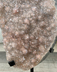Natural Peach Tone Sugar Quartz Crystal Cluster - MWS3161