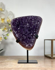 Beautiful Amethyst & Jasper Crystal Cluster Specimen - MWS1830