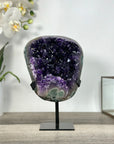 Amethyst Crystal Cluster with Dark Purple Crystals - MWS2692