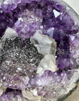Natural Amethyst Cluster with Collection Grade Calcite Formation - CBP1424