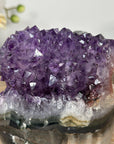 Amethyst Crystal Cluster with Calcite Inclusion - CBP1151