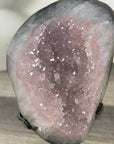 Pink Tone Amethyst Geode from Uruguay - MWS3374