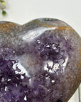 Amethyst, Quertz & Agate Stone Heart Portal - HST0342