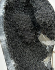 Unique Black Sugar Amethyst Geode - MWS2386