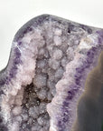 Huge Polished Sugar Amethyst & Agate Geode Statement Piece - CBP1436