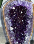 Natural Agate & Amethyst Geode, Stand included - MWS2173