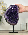 Top Quality Huge Natural Deep Purple Amethyst Statement Piece - MWS2959