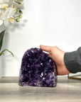 Amethyst Geode Cluster – Deep Purple Crystal - CBP1243
