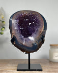 Unique Amethyst Geode- Hand-Polished, Perfect for Spiritual Practices