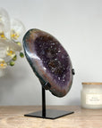 Unique Amethyst Geode with Hematite Formation and Beautiful Shell - MWS1416