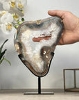 Natural Agate & Quartz Crystal Portal - MWS2107