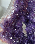 Natural Uruguayan Amethyst Crystal Cluster with XXL Deep Purple Crystals - CBP1404