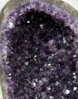 Stunning Amethyst Large Geode, Metal Stand Included - MWS2076