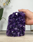 Natural Uruguayan Amethyst Cathedral with Large & Shinny Crystals - CBP1271