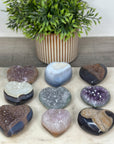 Mixed Minerals Hearts Set - MHLT0305