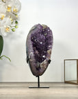 Natural Uruguayan Amethyst Geode on Stand - MWS2980