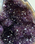 Unique Large Amethyst & Jasper Geode Full of Stalactite Formations - MWS2379