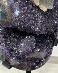 Unique Collector Grade Calcite Specimen on Amethyst Matrix - MWS0452