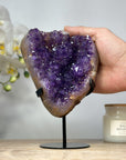 Natural Uruguayan Amethyst Cluster, Stand Included - MWS1499