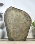 Natural Uruguayan Amethyst Cathedran Cave with tunning Green Jasper Shell - CBP1406
