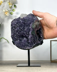 Uruguayan Amethyst Stone with Calcite Inclusion - MWS2550