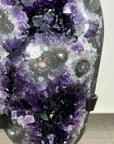 Huge Natural Amethyst Cluster with Stalactite Eyes Formations - MWS2965