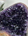 A+ Grade Deep Purple Amethyst Geode - MWS2027