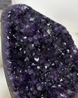 Unique Natural Amethyst Crystal Cluster on Stand - MWS3063