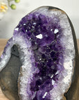 Natural Amethyst Cathedral with Deep Purple Crystals - CBP1100