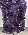 Uruguayan Amethyst Crystal Cluster on Custon made Stand - MWS2895