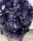 Natural A grade Amethyst Cluster with Stand - MWS3229
