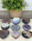 Mixed Minerals Hearts Set - MHLT0305