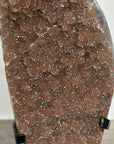 Sugar Druzy Crystal Cluster on Stand Statement Piece - MWS2650