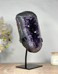Beautiful Natural Large Amethyst Geode with Agate Shell - MWS1771