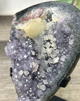 Uruguayan Amethyst Specimen with Calcite Formations - MWS3291