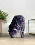 A+ Grade Natural Amethyst Cathedral, Deep Purple Crystals - CBP1172