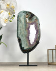 Unique Jasper & Amethyst Portal, Stand Included - MWS2325